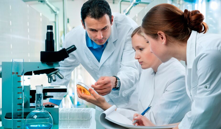 Diagnose des Vorhandenseins von Parasiten im Körper