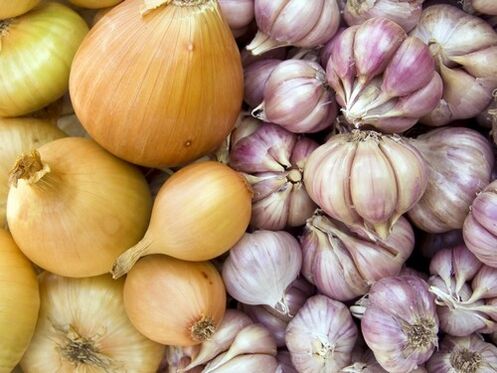 Knoblauch und Zwiebeln – Hausmittel zur Behandlung von Helminthenbefall