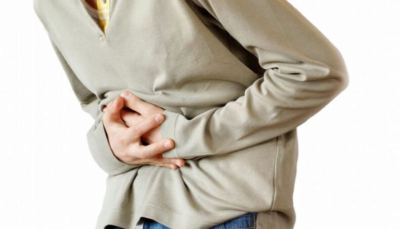Bauchschmerzen bei Vorhandensein von Parasiten im Körper